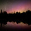 The northern lights are seen above the Bete Grise Wetlands Preserve in Keweenaw County, Mich. Credit: Chris Guibert/Keweenaw Mountain Lodge