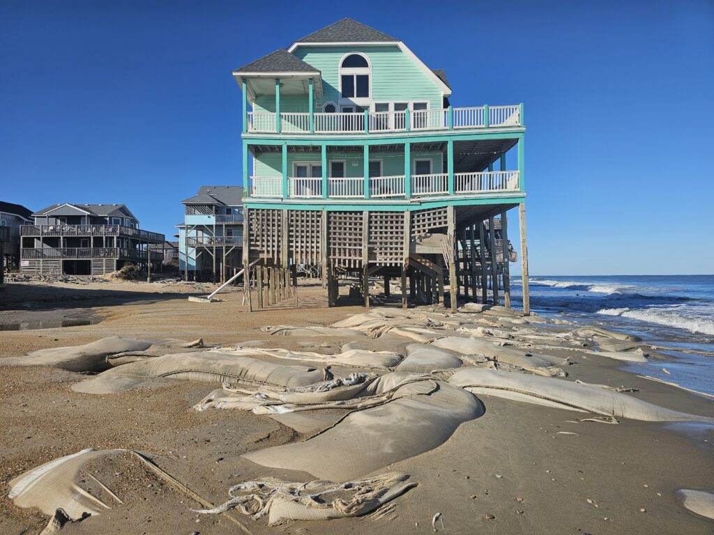  In the Outer Banks, 12 Homes Have Collapsed Into the Sea Since September