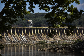 The Conowingo Dam, on the Susquehanna River in Darlington, Maryland, on July 2, 2017. Credit: Bill O'Leary/The Washington Post via Getty Images