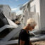 Linda Kling in front of her damaged mobile home in the wake of Hurricane Milton on Oct. 10, 2024, in Bradenton, Fla. Credit: Thomas Simonetti for The Washington Post via Getty Images
