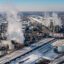 An aerial view of southwest Detroit featuring a Marathon petroleum refinery. Credit: Jim West/UCG/Universal Images Group via Getty Images