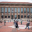 Students walk through the University of Michigan campus on April 3 in Ann Arbor, Mich. Credit: Bill Pugliano/Getty Images