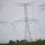 Transmission lines dot the rural landscape of Dwight, Ill. Credit: Scott Olson/Getty Images