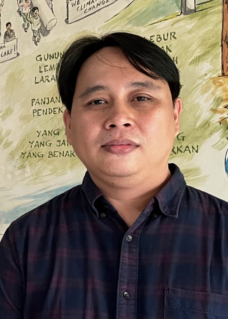 Zakki Amali is the research manager at the Indonesian environmental group Trend Asia, where he has tracked many Chinese-backed infrastructure projects in the country. Credit: Nicholas Kusnetz/Inside Climate News