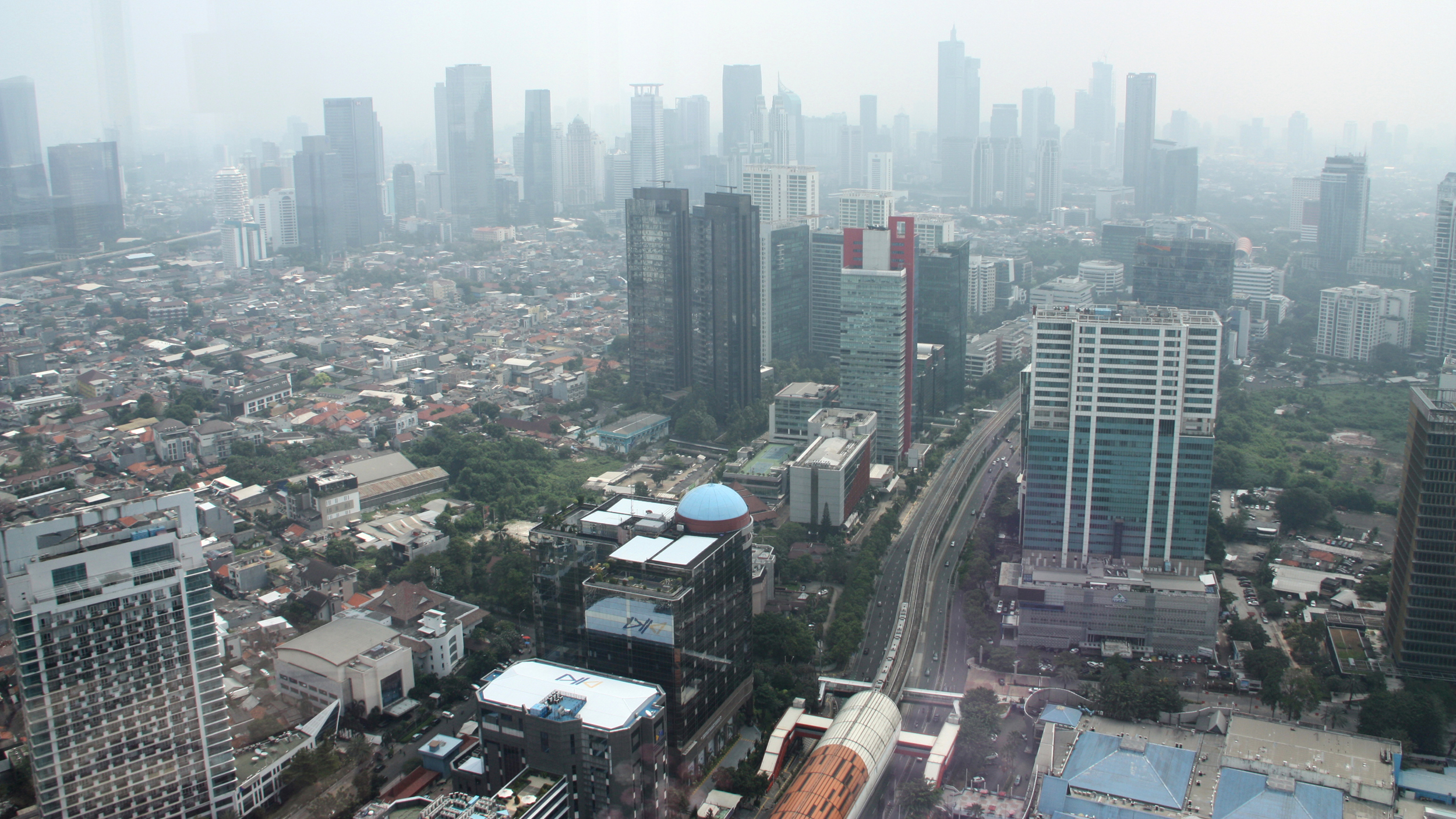 Jakarta is one of the world’s most polluted cities. Credit: Nicholas Kusnetz/Inside Climate News