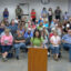 Local beef rancher Ashlyn Bloom speaks against the aluminum recycling plant proposed by Aluminum Dynamics, Inc. at a Sept. 8 Benson City Council meeting. Credit: Courtesy of Ashlyn Bloom