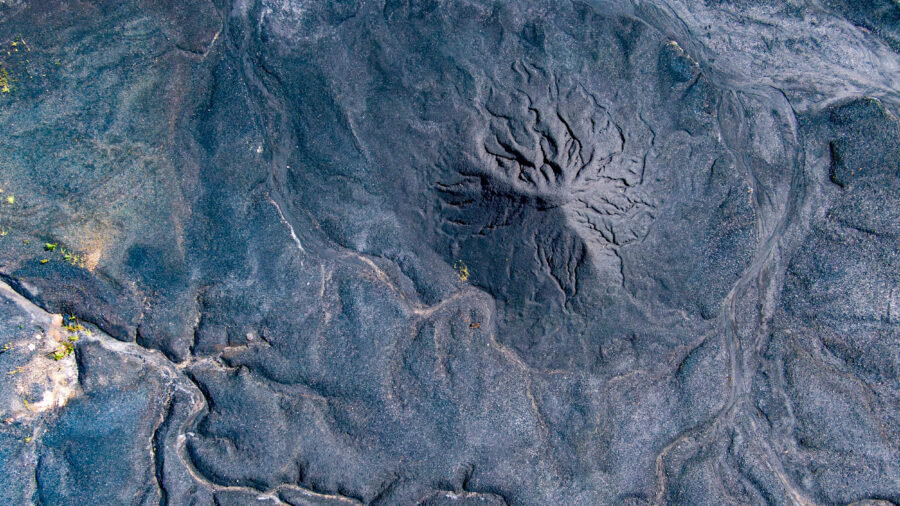 Coal and coke waste is seen piled high at an industrial site in Alabama. Credit: Lee Hedgepeth/Inside Climate News
