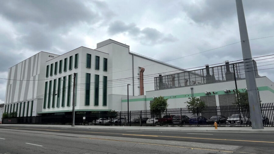 The Prime Data Center in Vernon, Calif. Credit: Ashley Orona/LA Public Press
