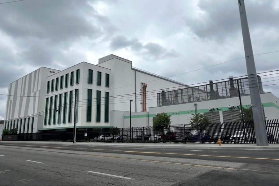 The Prime Data Center in Vernon, Calif. Credit: Ashley Orona/LA Public Press