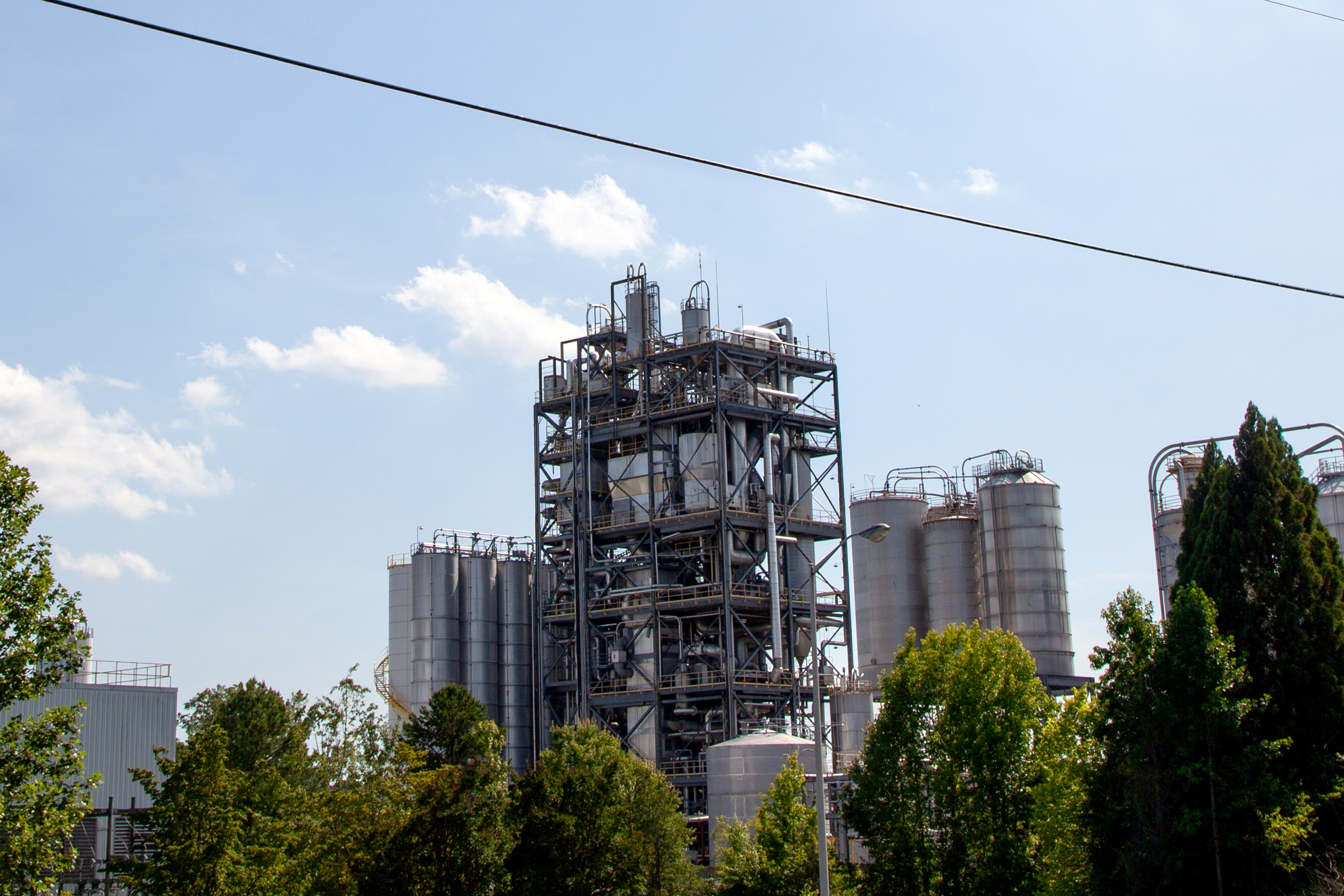 A view of StarPet’s 1.3 million-square-foot plastics factory in Asheboro, N.C. Credit: Lisa Sorg/Inside Climate News