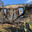 This Altadena home was exposed early to the Eaton Fire in January. The location of burning palm trees in front of the windows may have created a radiant heat exposure. Credit: Courtesy of Yana Valachovic