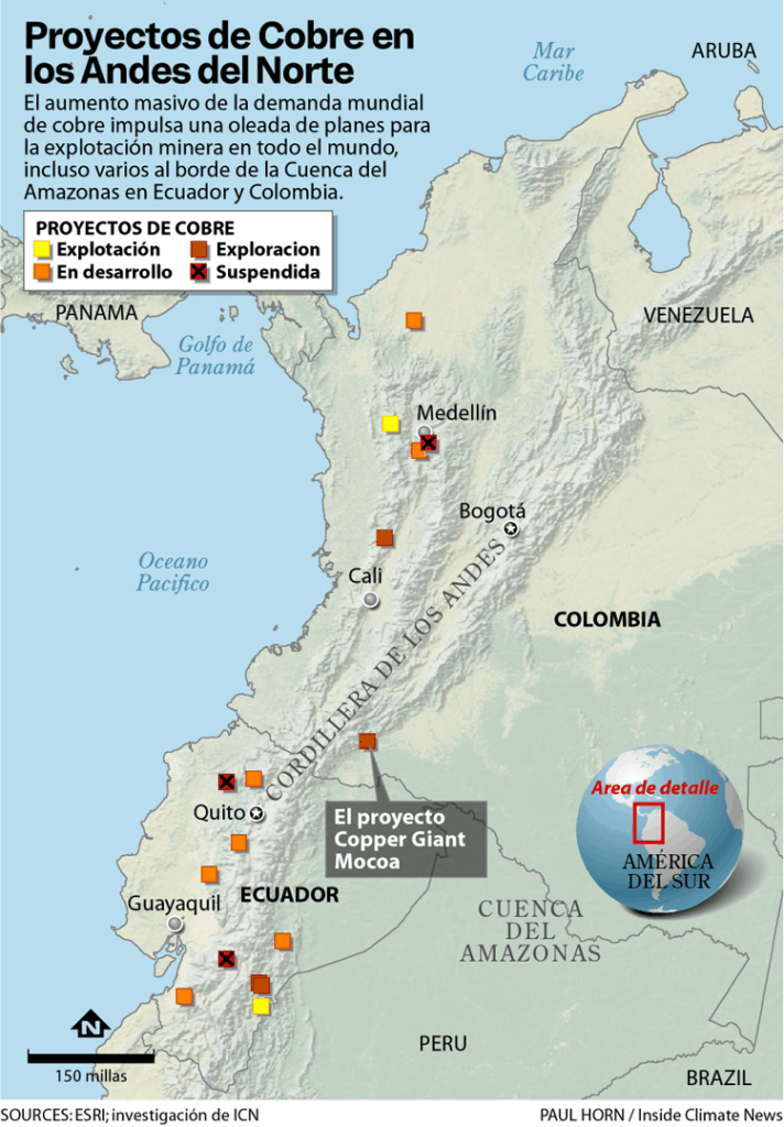 La Fiebre del Cobre Llega al Amazonas - Inside Climate News