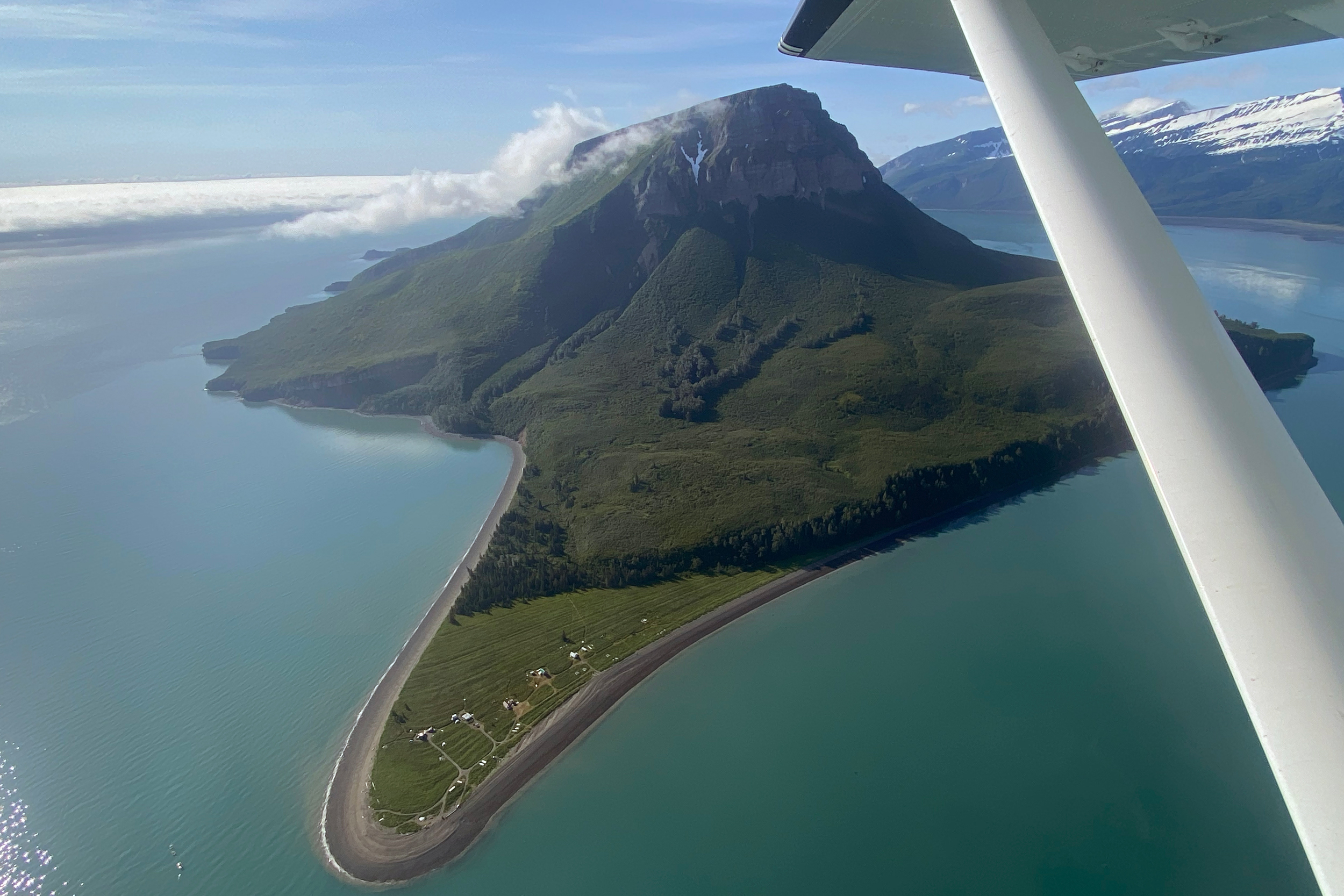 Chisik Island is a federally designated wilderness area, aside from a few commercial fish camps and a bear-viewing lodge. Credit: Max Graham/Northern Journal