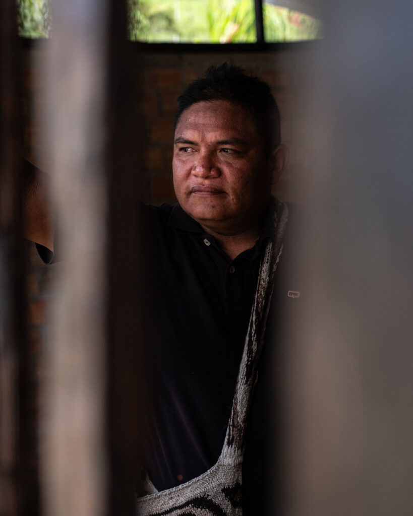 Miguel Vargas Vidal is an ethnic liaison for Copper Giant in Mocoa.