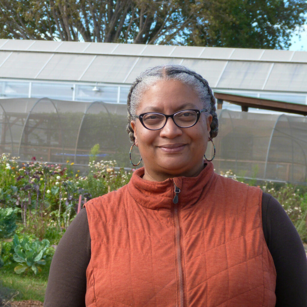 Doria Robinson, who serves on the Richmond City Council and runs an urban community garden, helped secure a $19 million grant from the Biden administration to help her community prepare for climate-change-fueled disasters. The Trump administration canceled the grant. Credit: Liza Gross/Inside Climate News