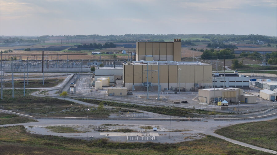 A view of the Duane Arnold Energy Center in Palo, Iowa. Credit: NextEra Energy