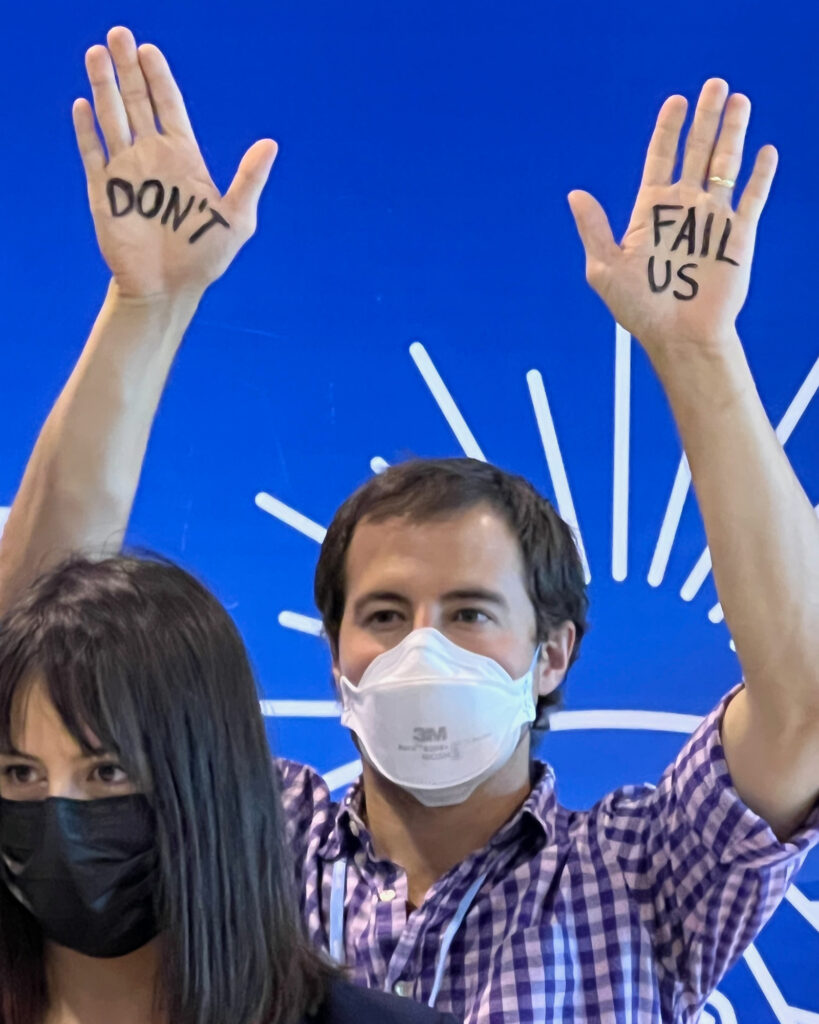 As COP27 stretched past its scheduled conclusion, protesters reminded negotiators and government leaders of their prior commitments to reduce greenhouse gas emissions to curb global warming.