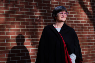Jane Hoppin, an environmental epidemiologist at N.C. State, was part of a research team that analyzed archived samples of blood and drinking water for forever chemicals. Credit: Cornell Watson/Inside Climate News