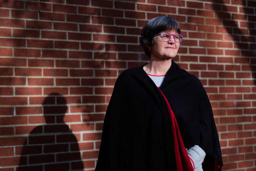 Jane Hoppin, an environmental epidemiologist at N.C. State, was part of a research team that analyzed archived samples of blood and drinking water for forever chemicals. Credit: Cornell Watson/Inside Climate News