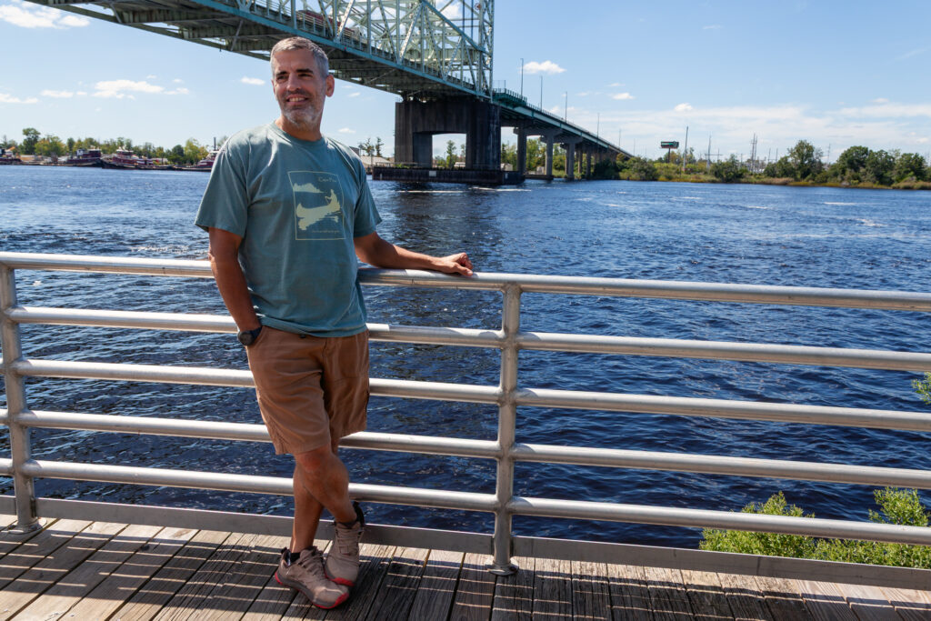 Cape Fear Riverkeeper Kemp Burdette. Credit: Lisa Sorg/Inside Climate News