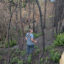 Jay Carlisle, research director at Boise State University’s Intermountain Bird Observatory, walks through the burned forest near Lucky Peak station. Credit: Heidi Ware Carlisle