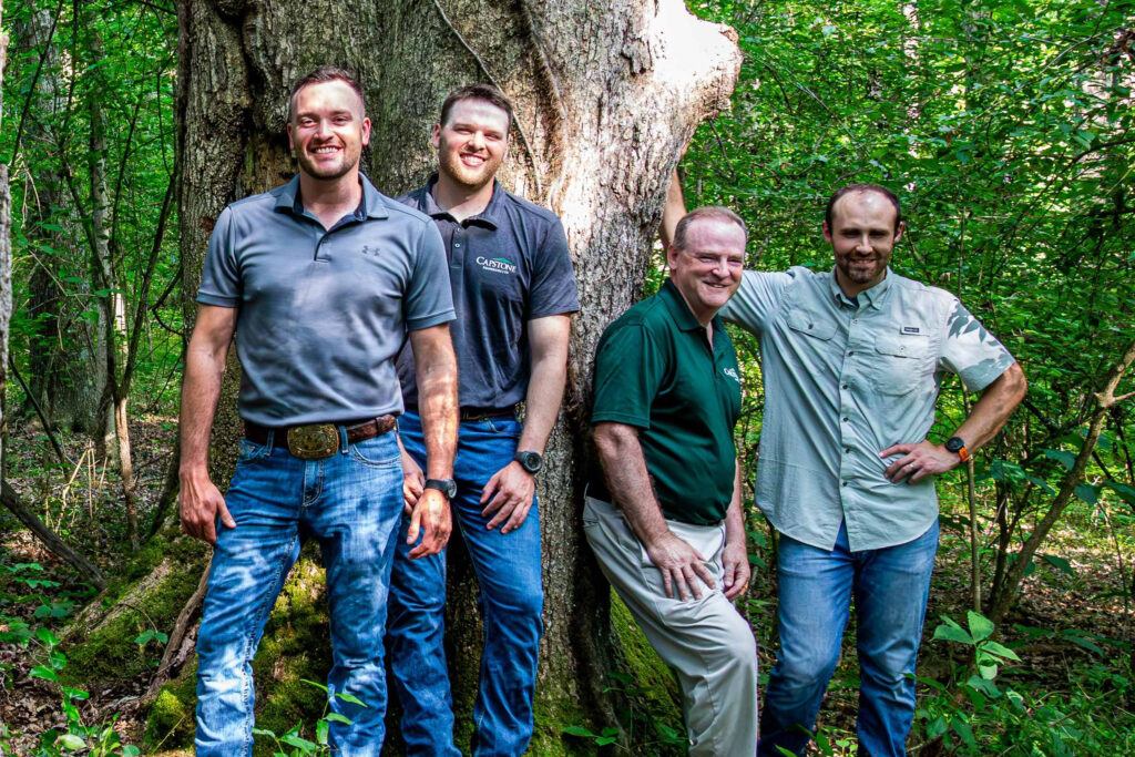 From left: Matthew Niese, David Niese, David Funk and Christopher Holliday. Credit: Courtesy of David Funk