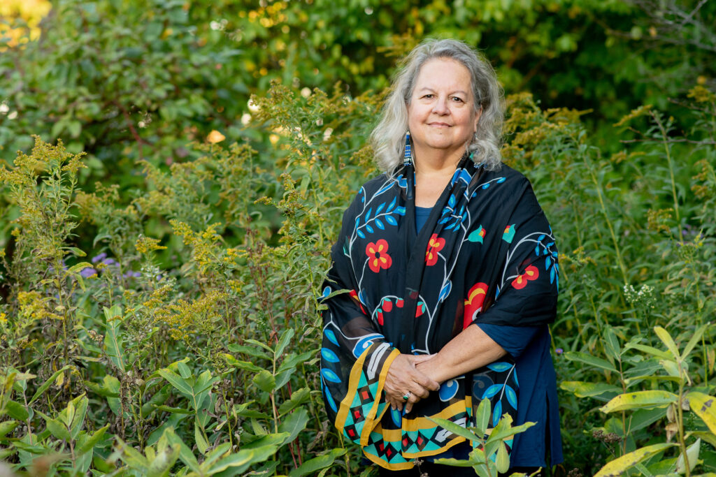 Robin Wall Kimmerer is a member of the Citizen Potawatomi Nation and professor of environmental biology at the SUNY College of Environmental Science and Forestry. Credit: John D. and Catherine T. MacArthur Foundation