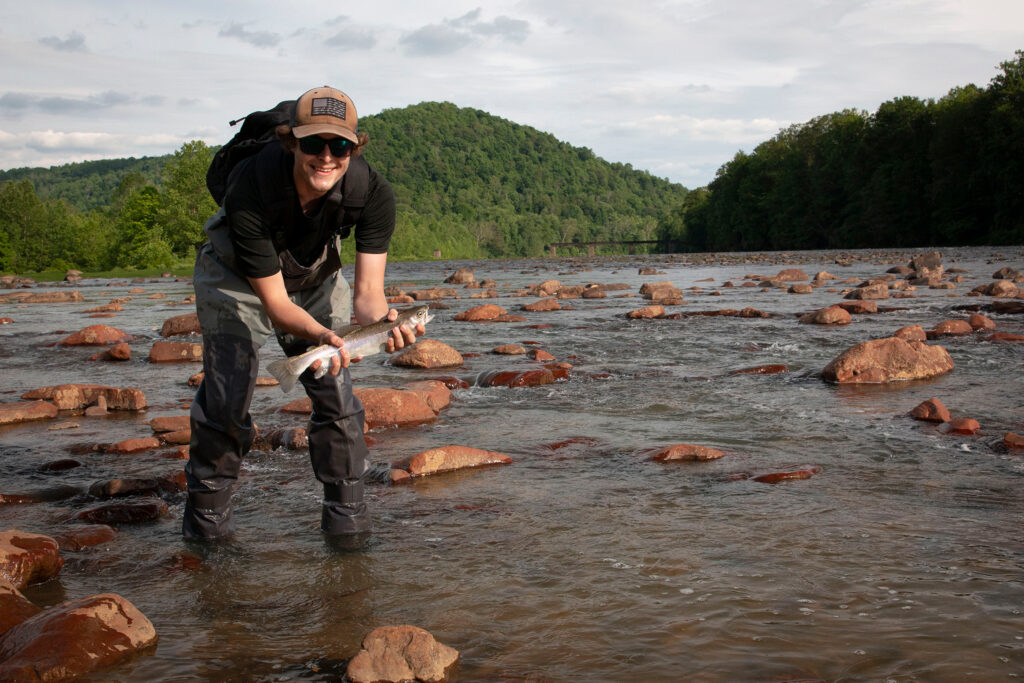 Decades of remediation work in West Virginia’s Cheat River watershed has brought wildlife back to the river. “A river that was dead as a doornail now has fish from headwaters to mouth,” said Amanda Pitzer, the executive director at the Friends of the Cheat. Credit: Courtesy of Friends of the Cheat