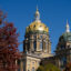 The Iowa State Capitol in Des Moines. Credit: Bill Clark/CQ-Roll Call via Getty Images