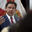 Florida Gov. Ron DeSantis speaks during a press conference on April 10, 2025 in Miami, Florida. Credit: Jon Raedle via Getty Images