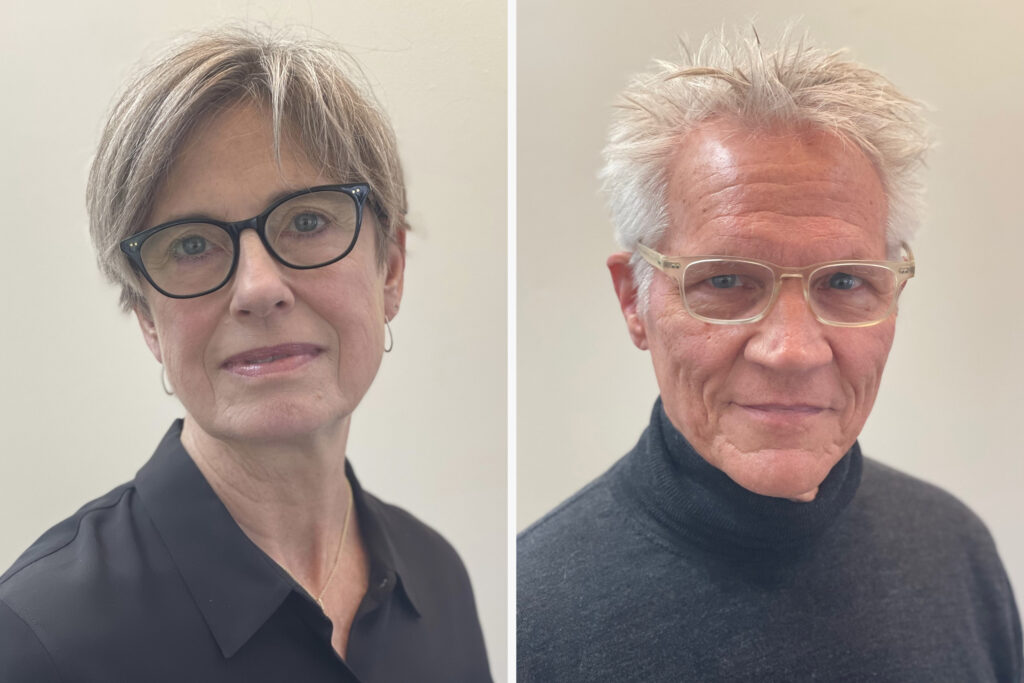 Authors Josephine Marcotty and Dave Hage.