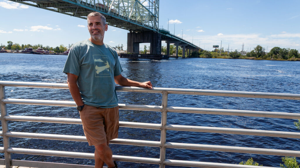 Cape Fear Riverkeeper Kemp Burdette. Credit: Lisa Sorg/Inside Climate News