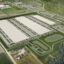 A rendering of the QTS data center currently under construction in Cedar Rapids, Iowa. Credit: QTS