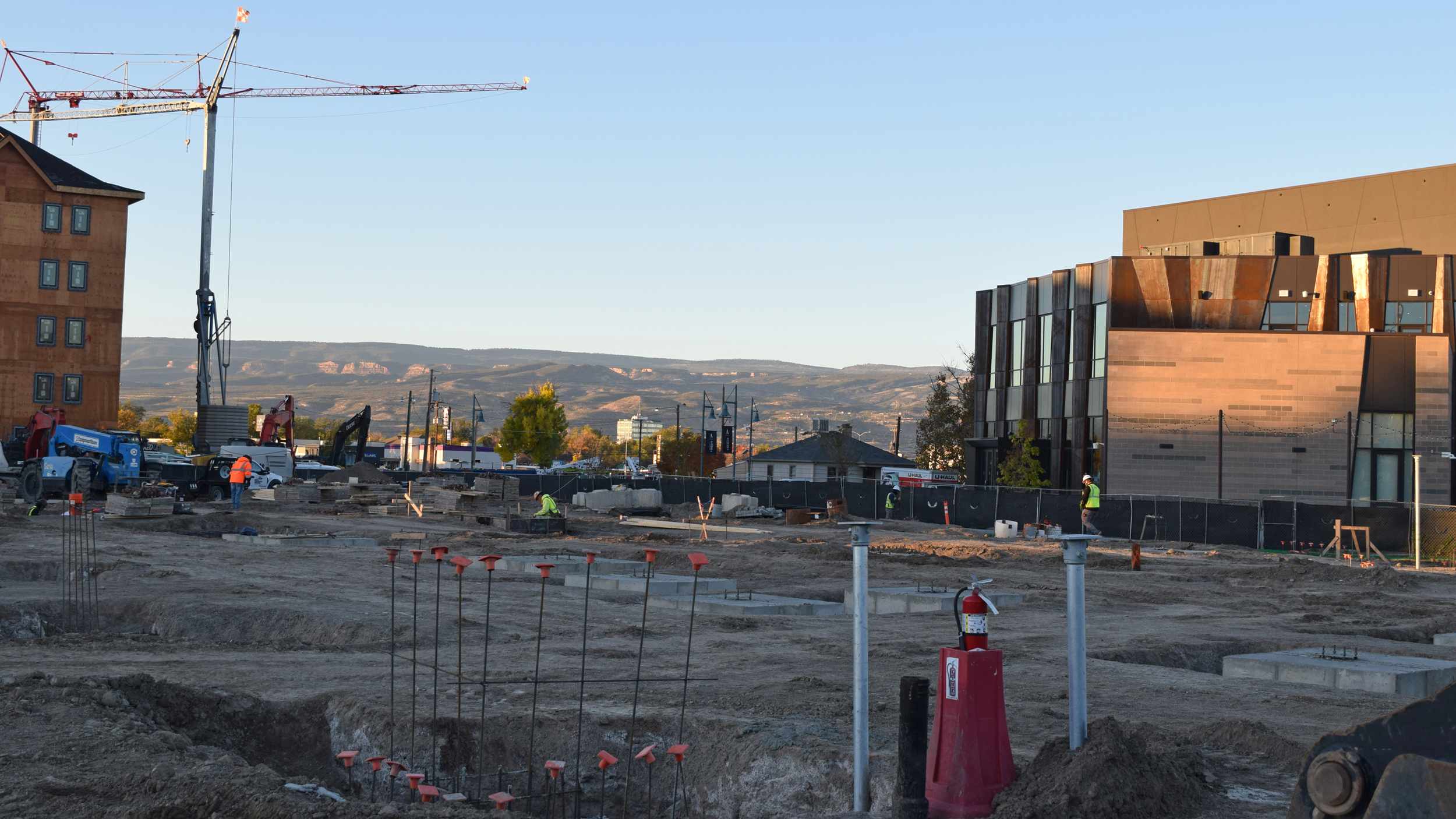 Since CMU started heating and cooling with geothermal energy in 2008, the university has roughly tripled in size. As new buildings are completed, they are added to the heating and cooling network, which now connects 20 buildings across campus. Credit: Phil McKenna/Inside Climate News