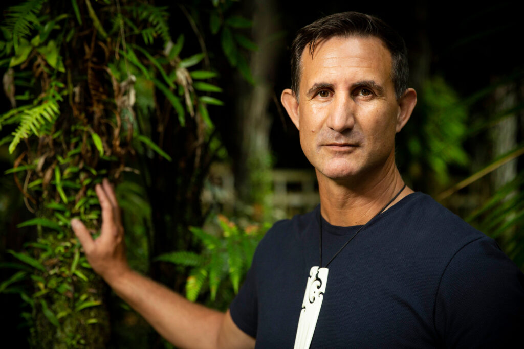 “As Indigenous peoples, we draw our identity from place. We are that river; that river is us,” said Daniel Hikuroa. Credit: Elise Manahan