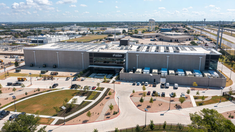 An aerial view of the Sabey Data Center in Round Rock, Texas. Credit: Aaron E. Martinez/The Austin American-Statesman via Getty Images