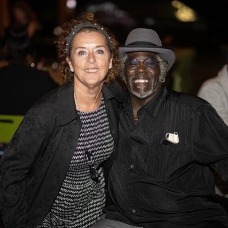 Charlie Powell (right) and Lois Gibbs, a renowned environmental activist. Powell and Gibbs were close friends. Credit: Courtesy of Haley Lewis
