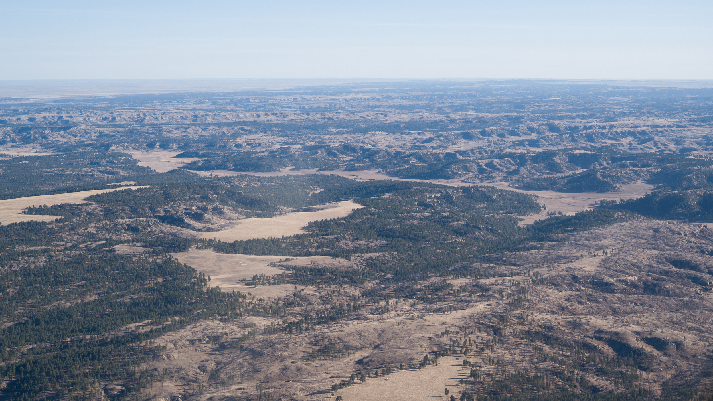Areas north of the Bull Mountains Mine. Aerial support provided by LightHawk.