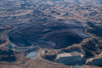 Signal Peak Energy’s Bull Mountains Mine is the only longwall coal mine in Montana. Aerial support provided by LightHawk.