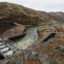 The Snake River flows through Brownlee Dam along the Idaho-Oregon border. Credit: Robert Gauthier/Los Angeles Times via Getty Images