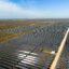 An aerial view of a solar farm in Ector County, Texas. Credit: Brandon Bell/Getty Images