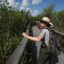 A National Park Service ranger conducts a walking tour through Shark Valley in Everglades National Park on April 17, 2025. Credit: Joe Raedle/Getty Images
