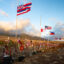 A community memorial in Lahaina, Hawaii, honors those lost in the devastation of the 2023 Maui wildfires. Credit: AaronP/Bauer-Griffin/GC Images
