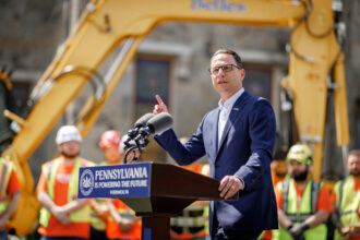 Gov. Josh Shapiro announces Amazon’s plan to invest $20 billion in artificial intelligence campuses across the state on June 9, 2025. Credit: Commonwealth of Pennsylvania
