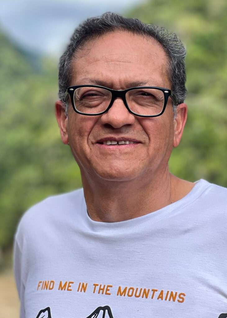 Edwin Zárate, professor at the University of Azuay in Cuenca, Ecuador.