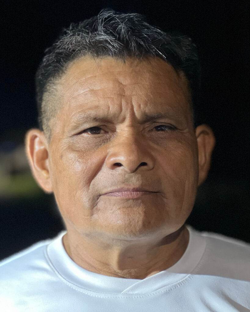 Maikiuants elder Ángel Nantip recalls the arrival of mining engineers and the Ecuadorian military in the 1990s.