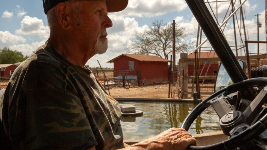 Water levels in Bruce Mumme’s well dropped below his pump last year, leaving him without access to water for three days while he found a technician to lower his pump, which cost thousands of dollars. Credit: Dylan Baddour/Inside Climate News