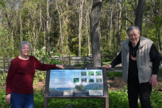 Tony and Carra Harris at the Cherokee Garden outside Atlanta. Credit: Ryan Krugman/Inside Climate News