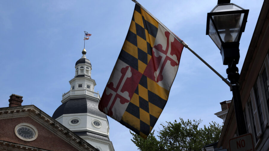 A view of the Maryland State House in Annapolis. Credit: Alex Wong/Getty Images