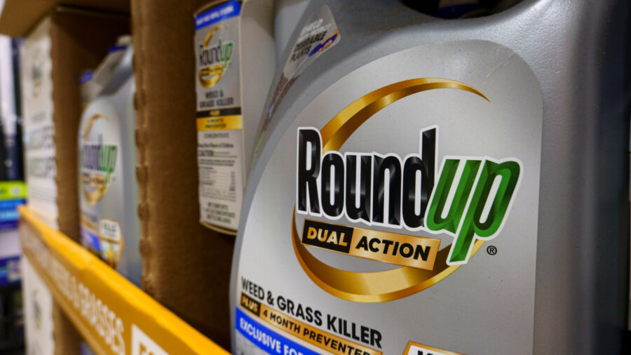 Roundup sits on the shelves of a store in San Diego on March 11. Credit: Kevin Carter/Getty Images